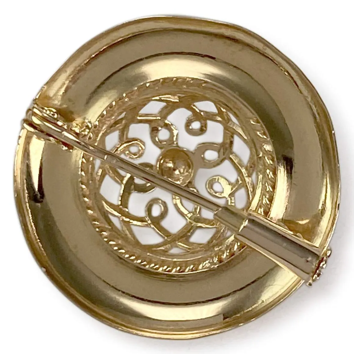 Broche d'occasion or 750 jaune