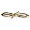 Broche d'occasion or 750 jaune motif noeud