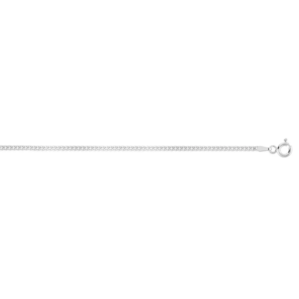 Chaine argent 925 maille gourmette 40 cm