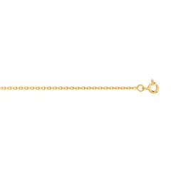 CHAINE OR 375 MAILLE FORCAT 45 CM