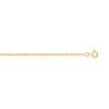Chaine or 750 maille forcat 50 cm