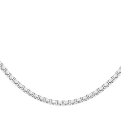 Chaîne acier maille jaseron 50 cm