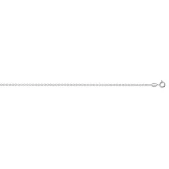 Chaîne argent 925 maille forçat 40 cm