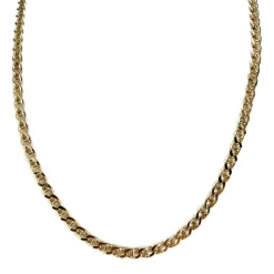 Chaîne d'occasion or 750 jaune maille marine 51,5 cm