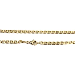 Chaîne d'occasion or 750 jaune maille marine 51,5 cm