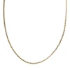 Chaîne d'occasion or 750 jaune maille forcat 48 cm