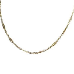 Chaîne d'occasion or 750 jaune maille filigrane 41,5 cm