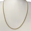 Chaîne d'occasion or 750 jaune maille gourmette 53 cm