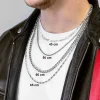 Chaîne d'occasion or 750 jaune maille forçat 46.5 cm