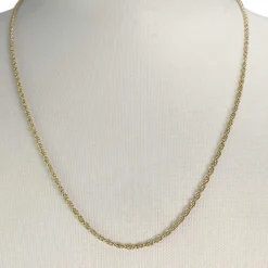 Chaîne d'occasion or 750 jaune maille fantaisie 47 cm