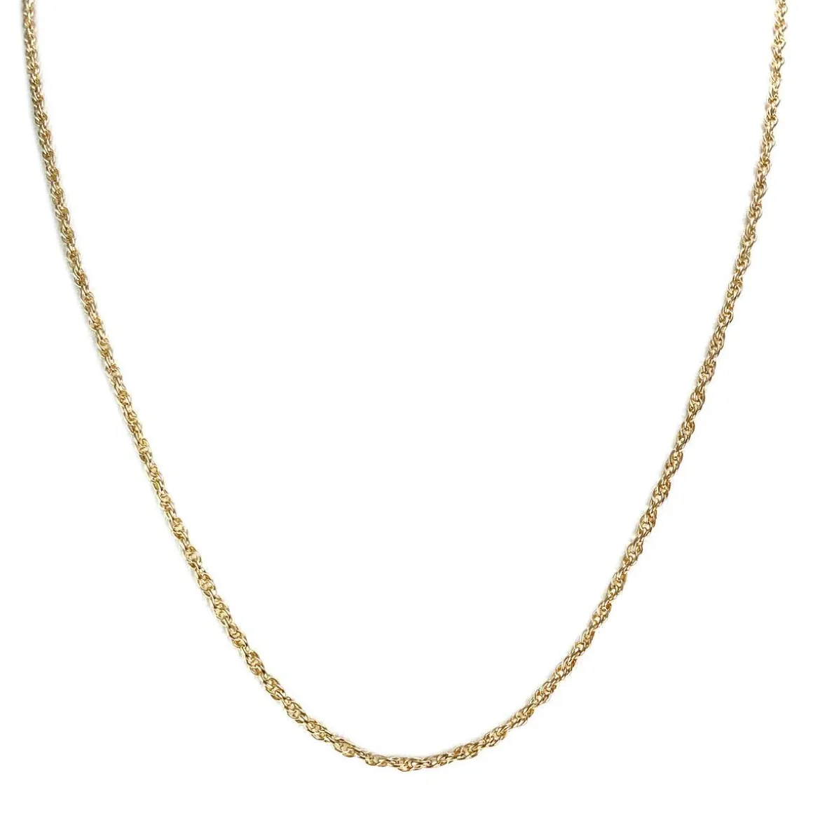 Chaîne d'occasion or 750 jaune maille fantaisie 47 cm