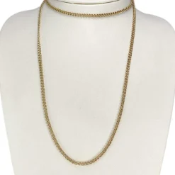 Chaîne d'occasion or 750 jaune maille forçat 83 cm