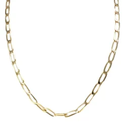 Chaîne d'occasion or 750 jaune maille cheval 51,5 cm