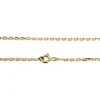 Chaîne d'occasion or 750 jaune maille forçat 50.5 cm