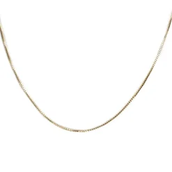 Chaîne d'occasion or 750 jaune maille venitienne 42 cm