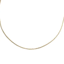 Chaîne d'occasion or 750 jaune maille forçat 42 cm