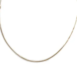 Chaîne d'occasion or 750 jaune maille gourmette 41 cm