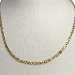 Chaîne d'occasion or 750 jaune maille fantaisie 40.5 cm