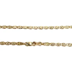 Chaîne d'occasion or 750 jaune maille fantaisie 40.5 cm