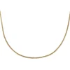 Chaîne d'occasion or 750 jaune maille gourmette 40.5 cm