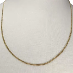 Chaîne d'occasion or 750 jaune maille forçat 41 cm