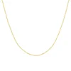Chaîne or 375 jaune maille forçat 45 cm