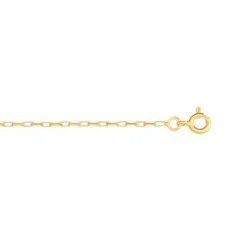 Chaîne or 750 jaune maille forçat 50 cm