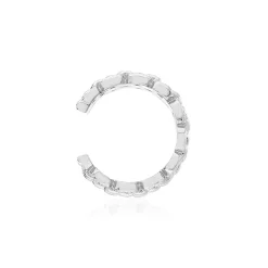 Clip d'oreille earcuff argent 925 style chainage vendu à l'unité