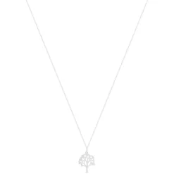 Collier argent 925 arbre de vie 45cm