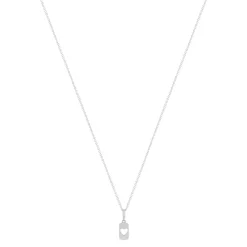 Collier argent 925 coeur 45cm
