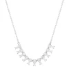 Collier argent 925 et zirconias 45cm