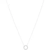 Collier argent 925 et zirconias 45cm