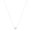 Collier argent 925 et zirconias 45cm