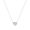 Collier argent 925 et zirconias 45cm