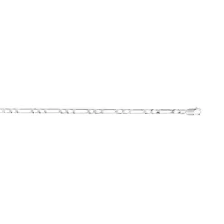 Collier argent 925 maille cheval double 50 cm