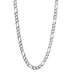 Collier argent 925 maille Figaro 50cm