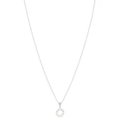 Collier argent 925 perles de Chine 45cm