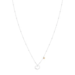Collier argent 925 2 tons 44cm