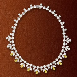 Collier argent 925 zirconias 40 cm