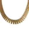 Collier d'occasion en or jaune 750, maille fantaisie, 42 cm