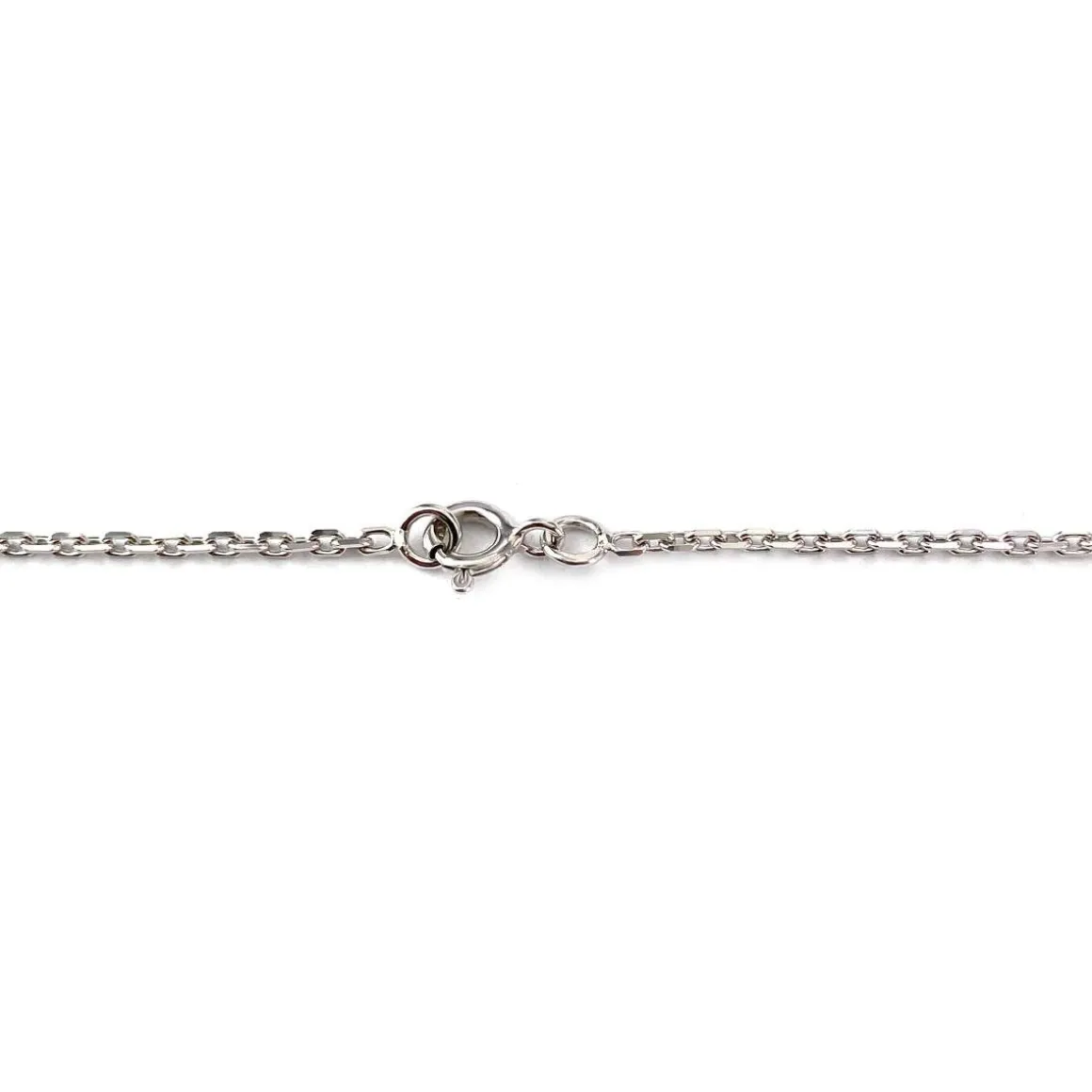 Collier d'occasion or 750 blanc diamants