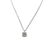 Collier d'occasion or 750 blanc diamant