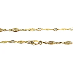 Collier d'occasion or 750 jaune 47 cm
