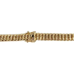 Collier d'occasion or 750 jaune maille américaine