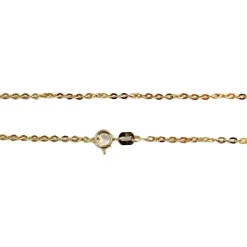 Collier d'occasion or 750 jaune maille forçat