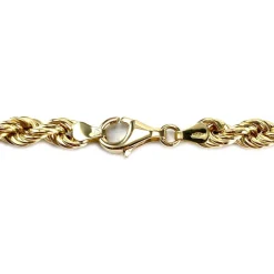 Collier d'occasion or 750 jaune maille torsadée