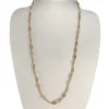 Collier d'occasion or 750 jaune maille fantaisie