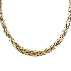 Collier d'occasion or 750 jaune maille palmier