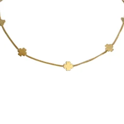 Collier d'occasion or 750 jaune maille gourmette