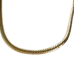 Collier d'occasion or 750 jaune, maille anglaise,40cm